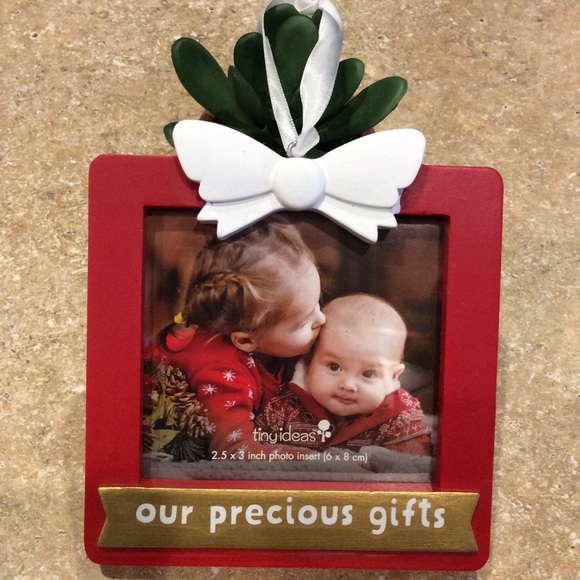 Tiny Ideas Family Photo Ornament-Our Precious Gift - Picture 1 of 5